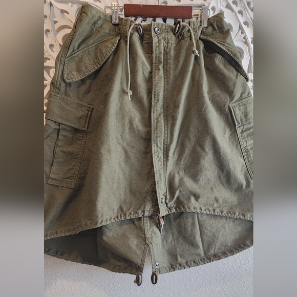 JOHNBULL CAMO MILITARY ASYMMETRICAL SKIRT TOKYO JAPAN STREETBRAND NWOT SIZE MED - Picture 8 of 12